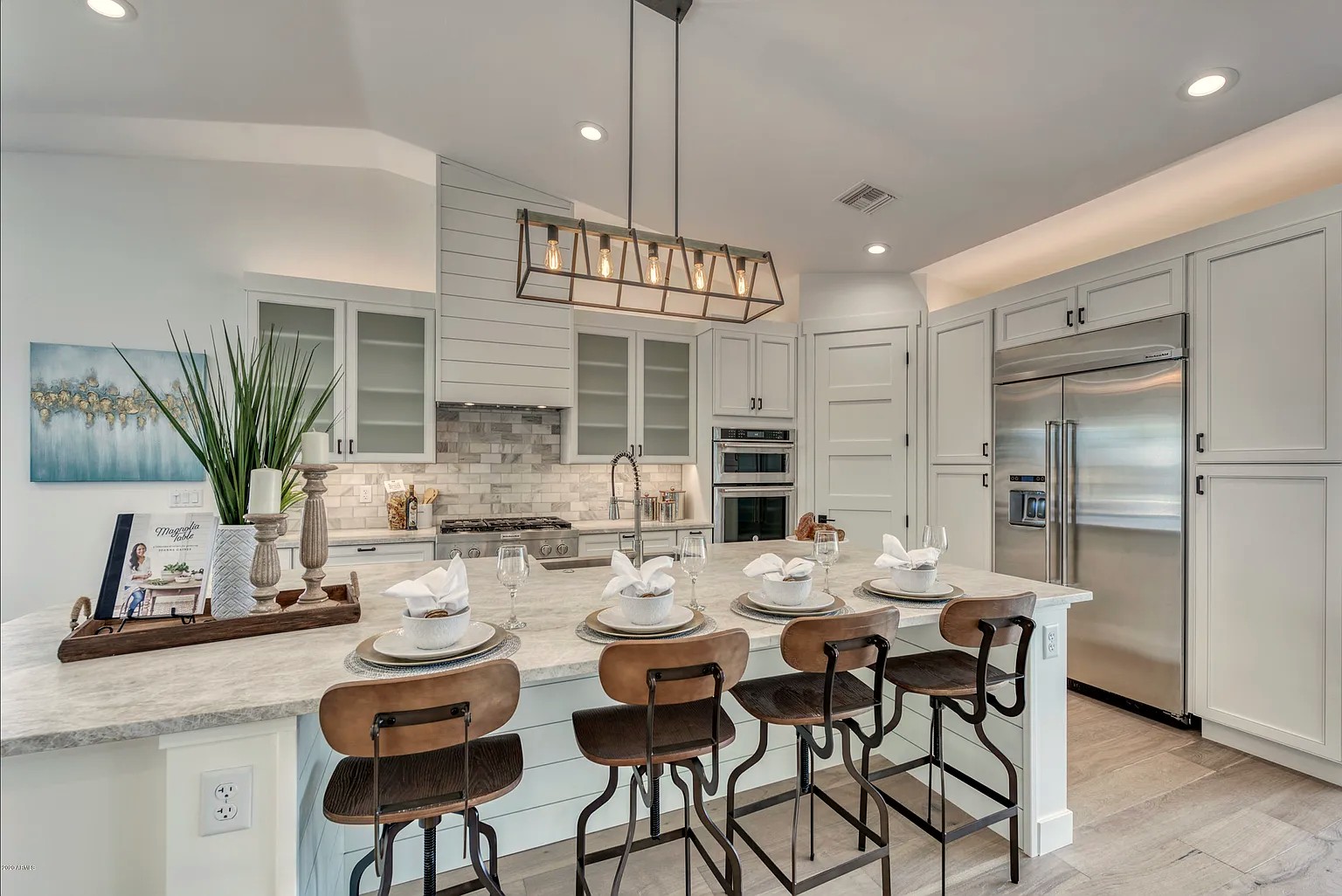 Luxury kitchen designed by Erwin Jaye Luxury Homes.