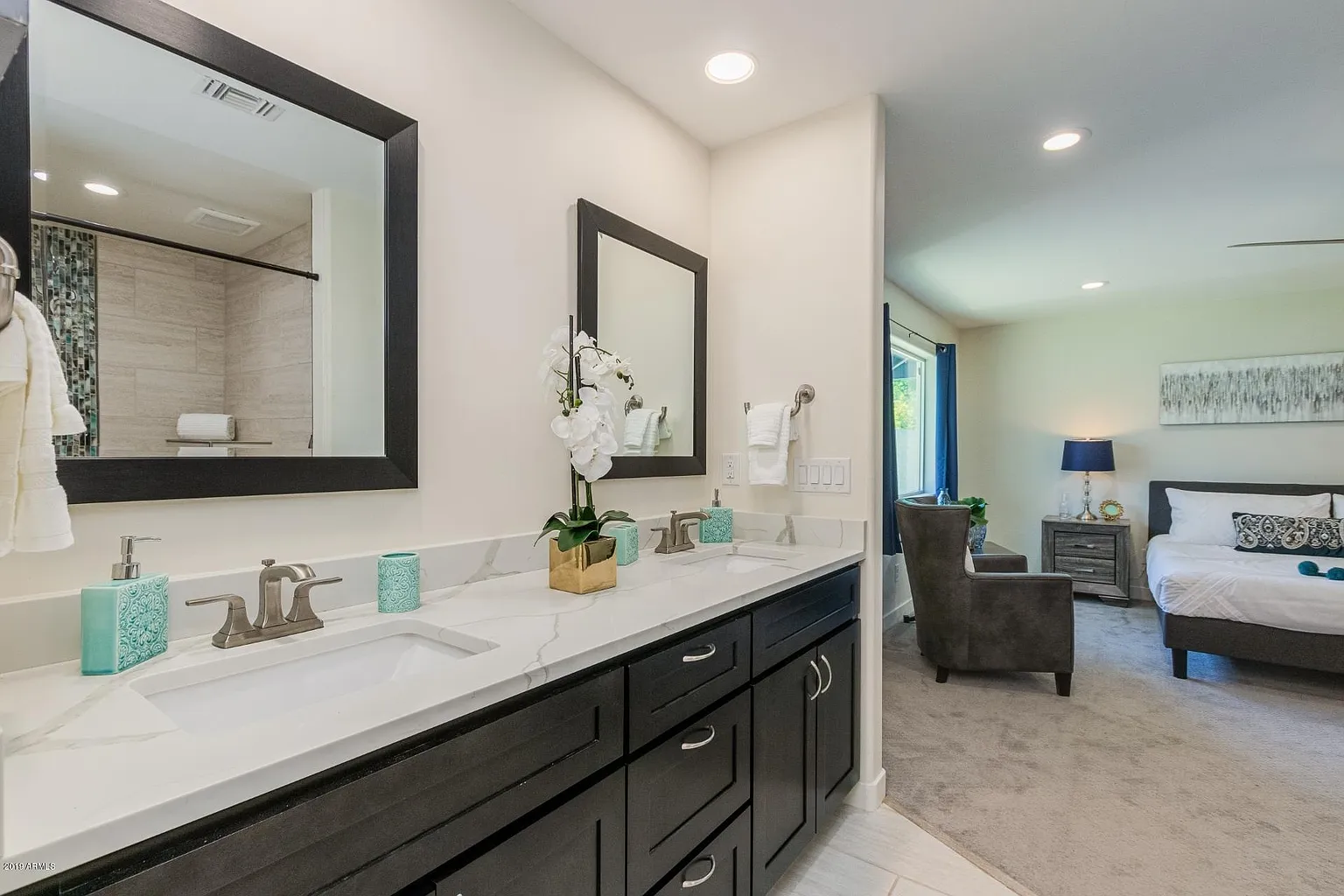 Bathroom remodel in a home near the Biltmore in Arizona.